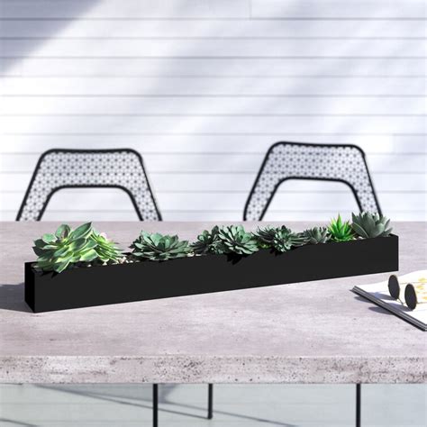 geo series galvanized steel planter box|Veradek Geo Series Galvanized Steel Planter Box.